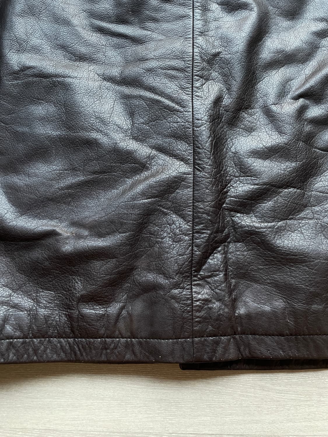 90s 올드갭 레더 카코트 브라운 gap carcoat 상품이미지8