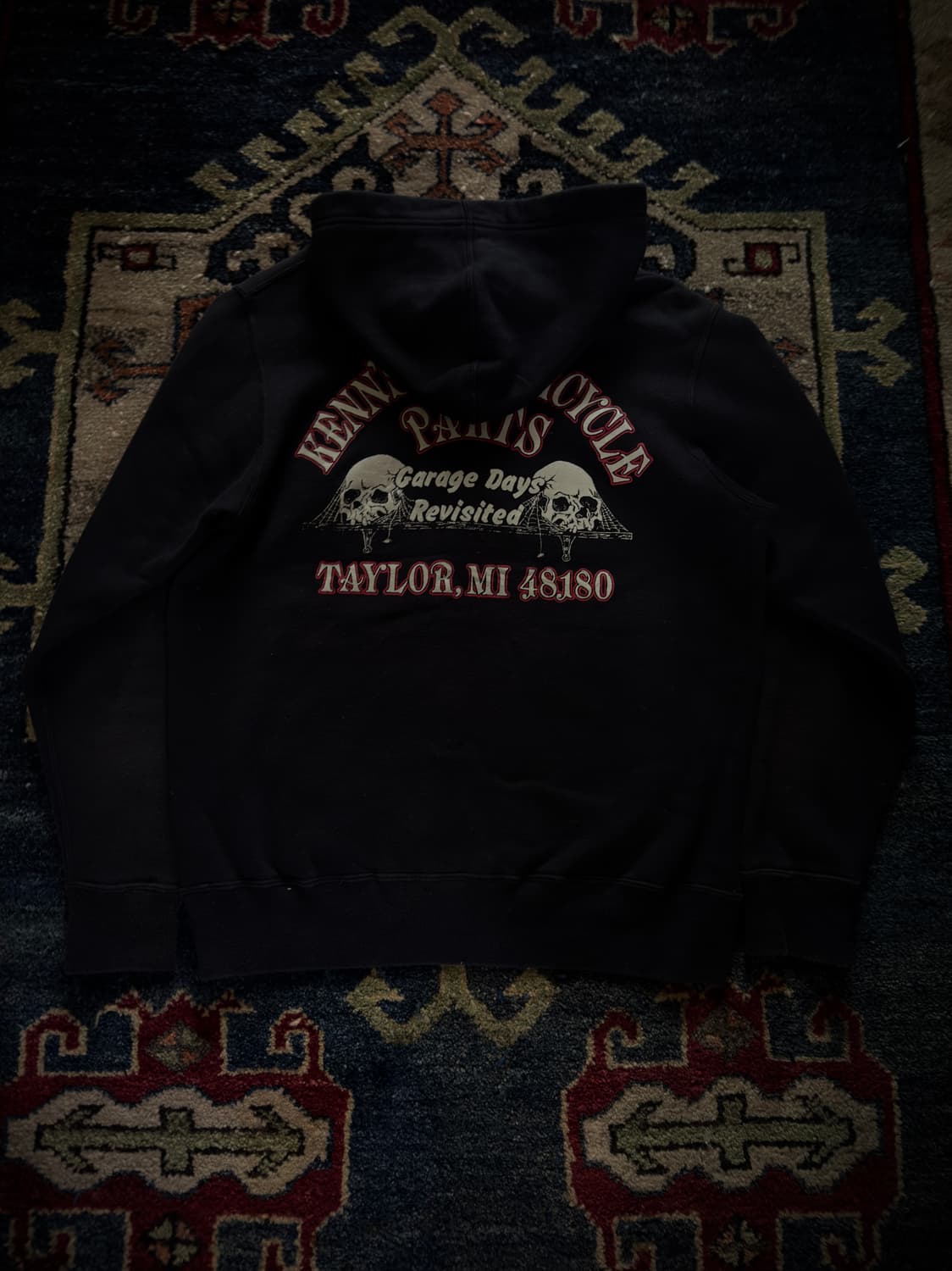 Indian Motercycles Skullhead 후드집업 상품이미지1