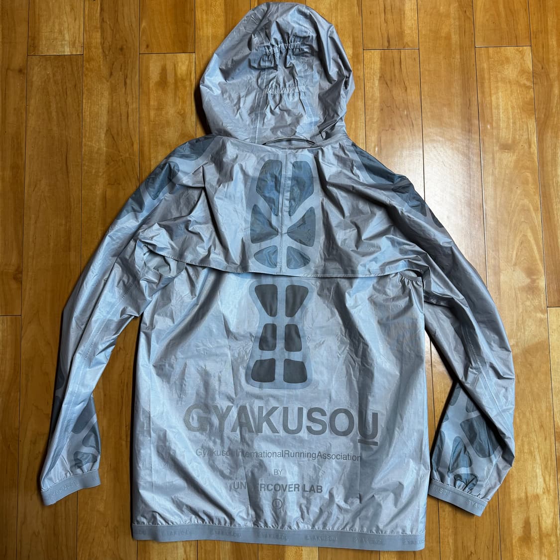 나이키 갸쿠소우 Gyakusou 2-in-1 러닝 자켓 그레이 M 상품이미지7