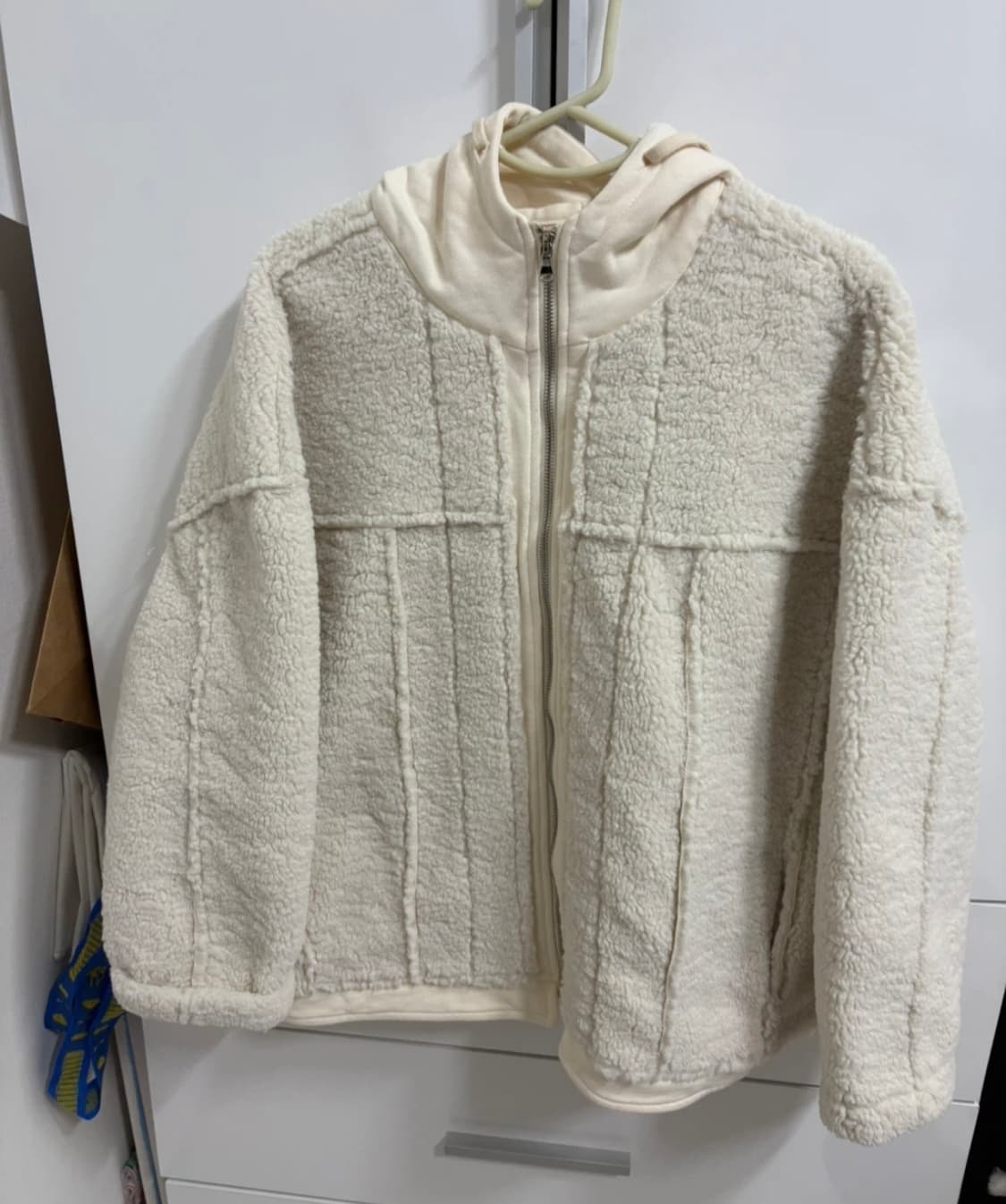 뽀글이 후드자켓 상품이미지1