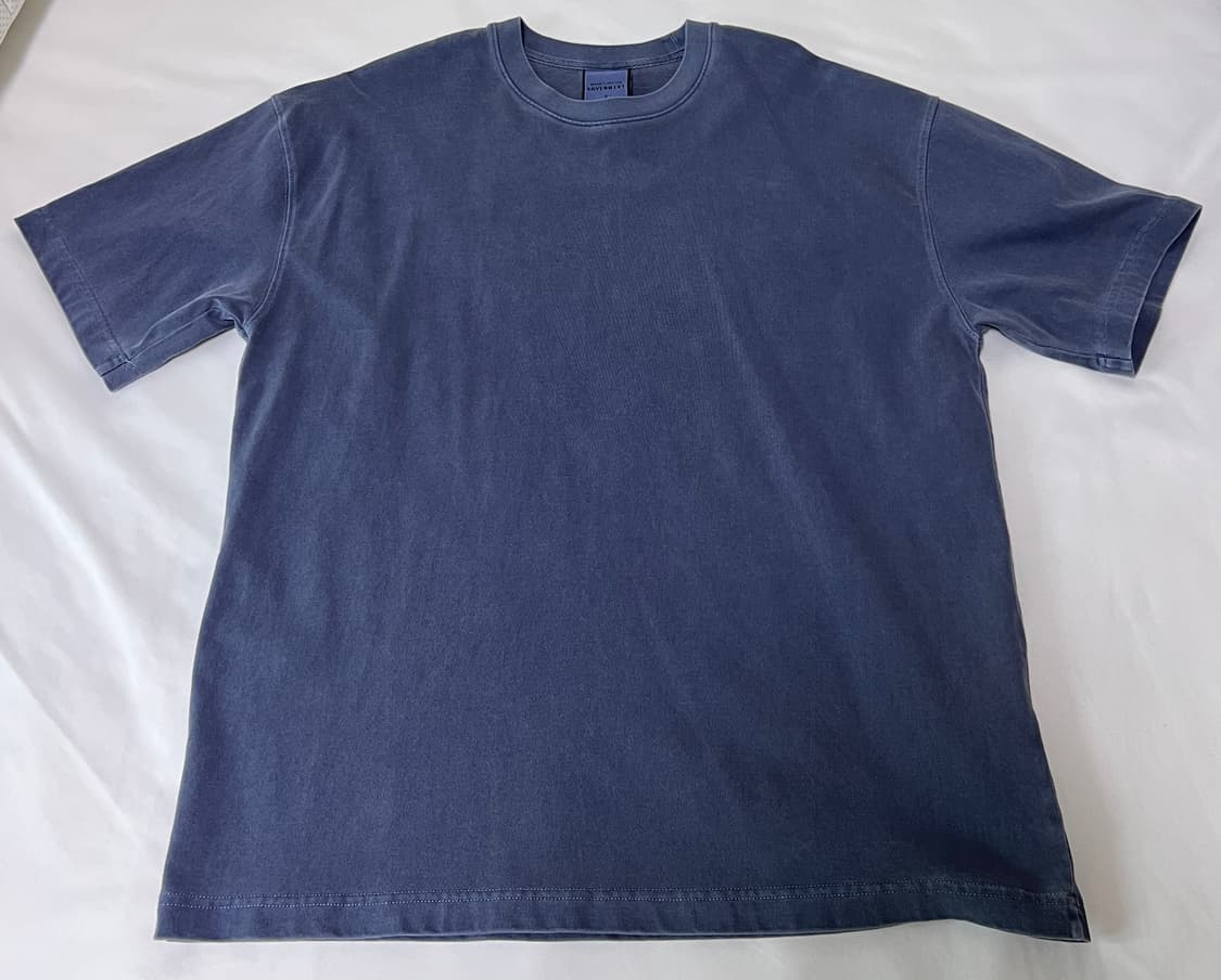 S) 460G 컷 헤비 피그먼트 티셔츠 상품이미지3