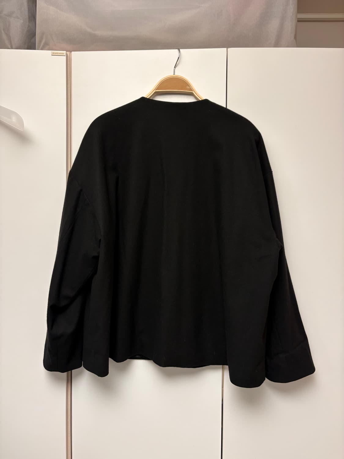 말렌 울 루프 자켓 블랙 상품이미지3