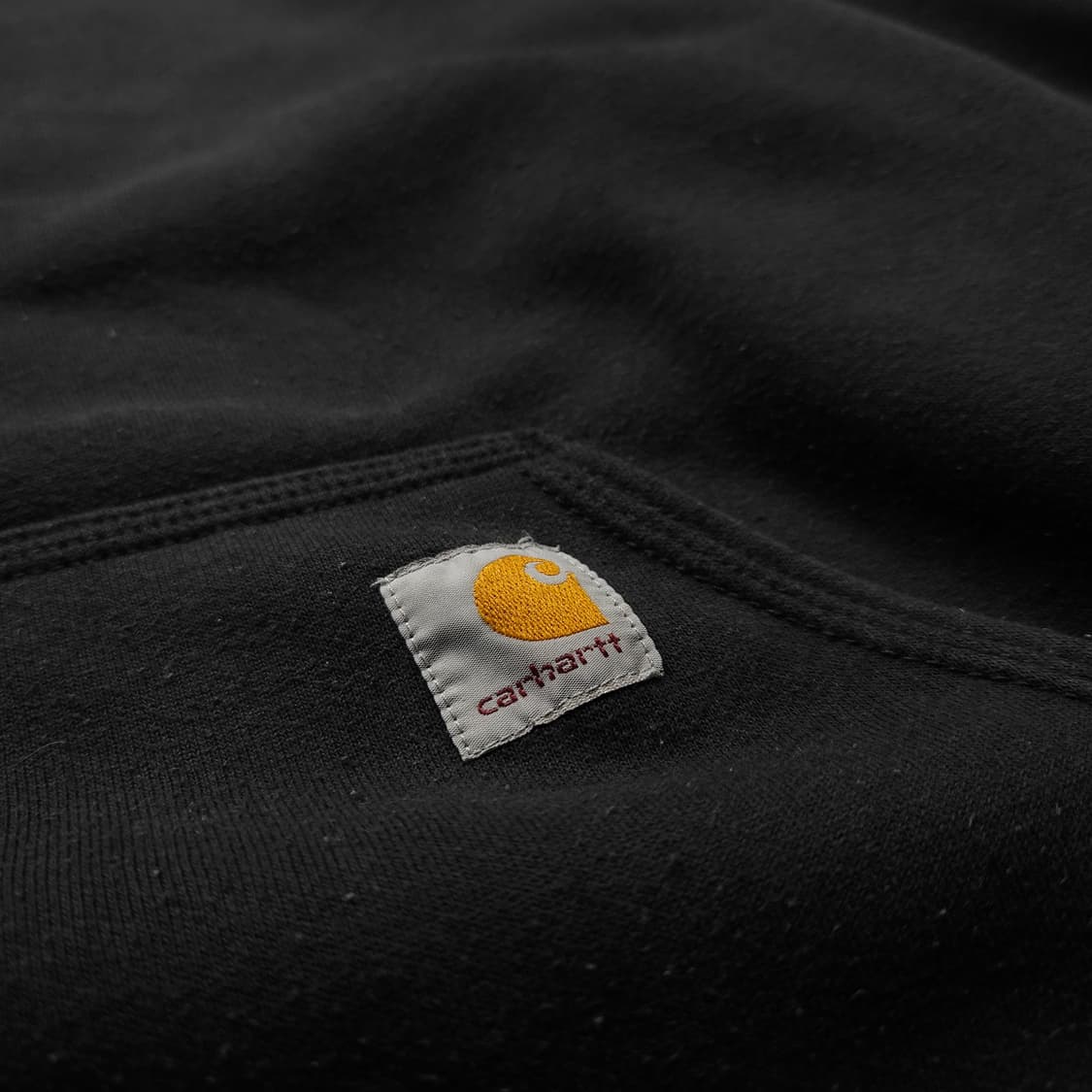 칼하트 오리지날 박시핏 블랙 후드 티셔츠 (L) 상품이미지3