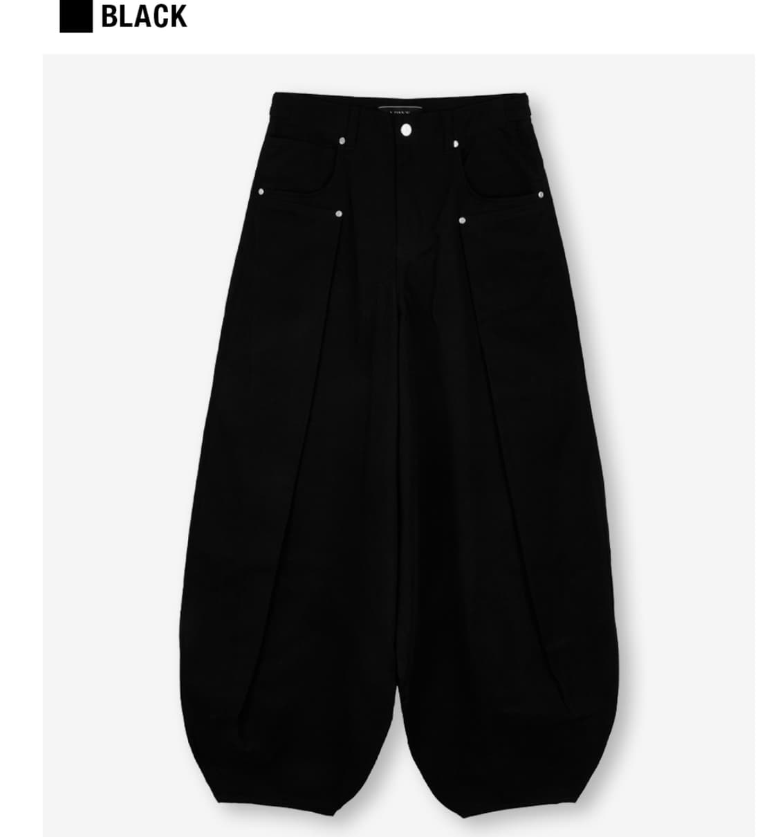 아이돈워너셀 트윌 벌룬팬츠 2사이즈 상품이미지1