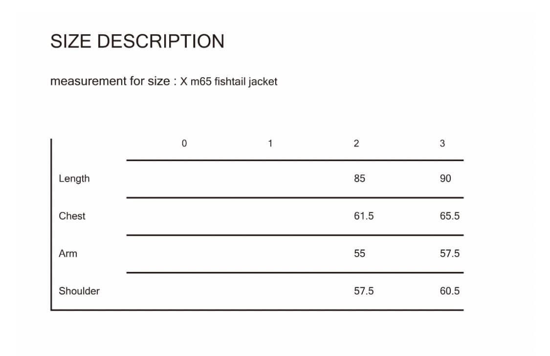 Kangjungseok 강정석 M65 FISHTAIL X JACKET 상품이미지8