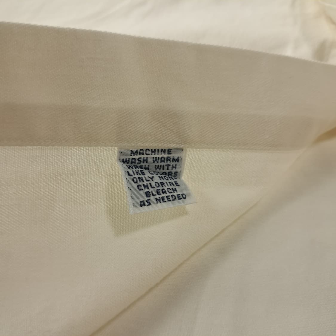 CJ492 XL 폴로 빅사이즈 90s 미국판 네추럴화이트 반팔 셔츠 남 상품이미지5