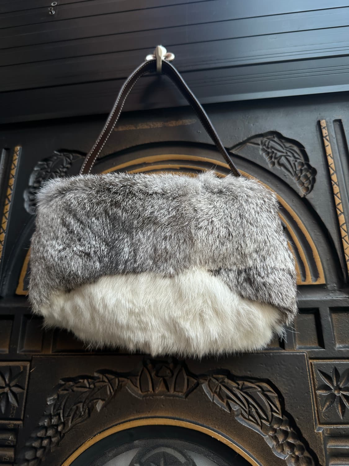kumikyoku rabbit fur bag 상품이미지5