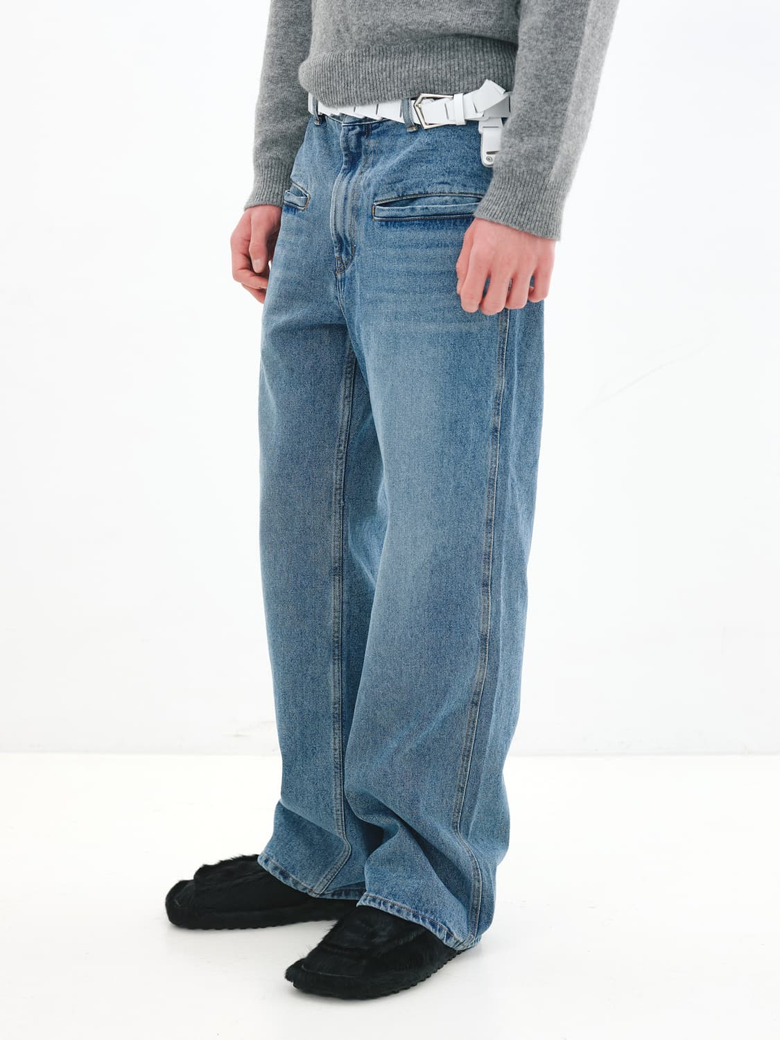 Aieul Aryal Jeans l.indigo 48 상품이미지1