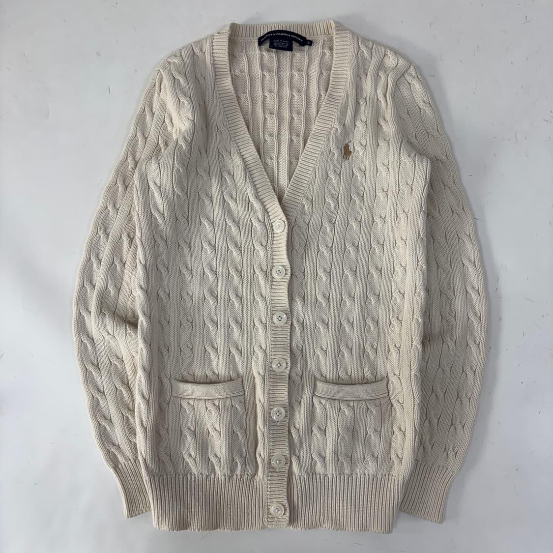 폴로 케이블 가디건 상품이미지4