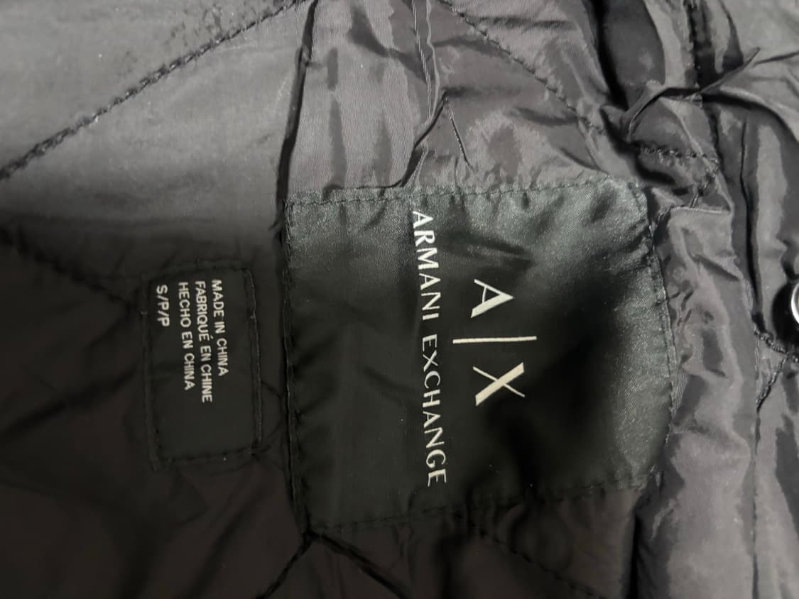 ARMANI EXCHANGE 자켓형 체크코트 상품이미지7
