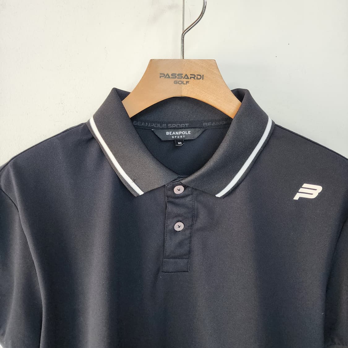 빈폴 검정색 반팔 폴로티 상품이미지2
