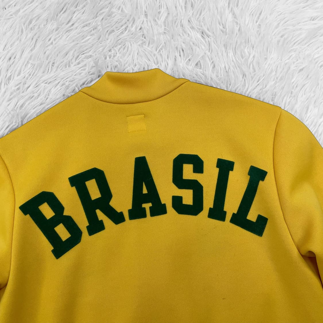 아디다스 브라질 트랙탑 져지 블랙 옐로우 상품이미지4