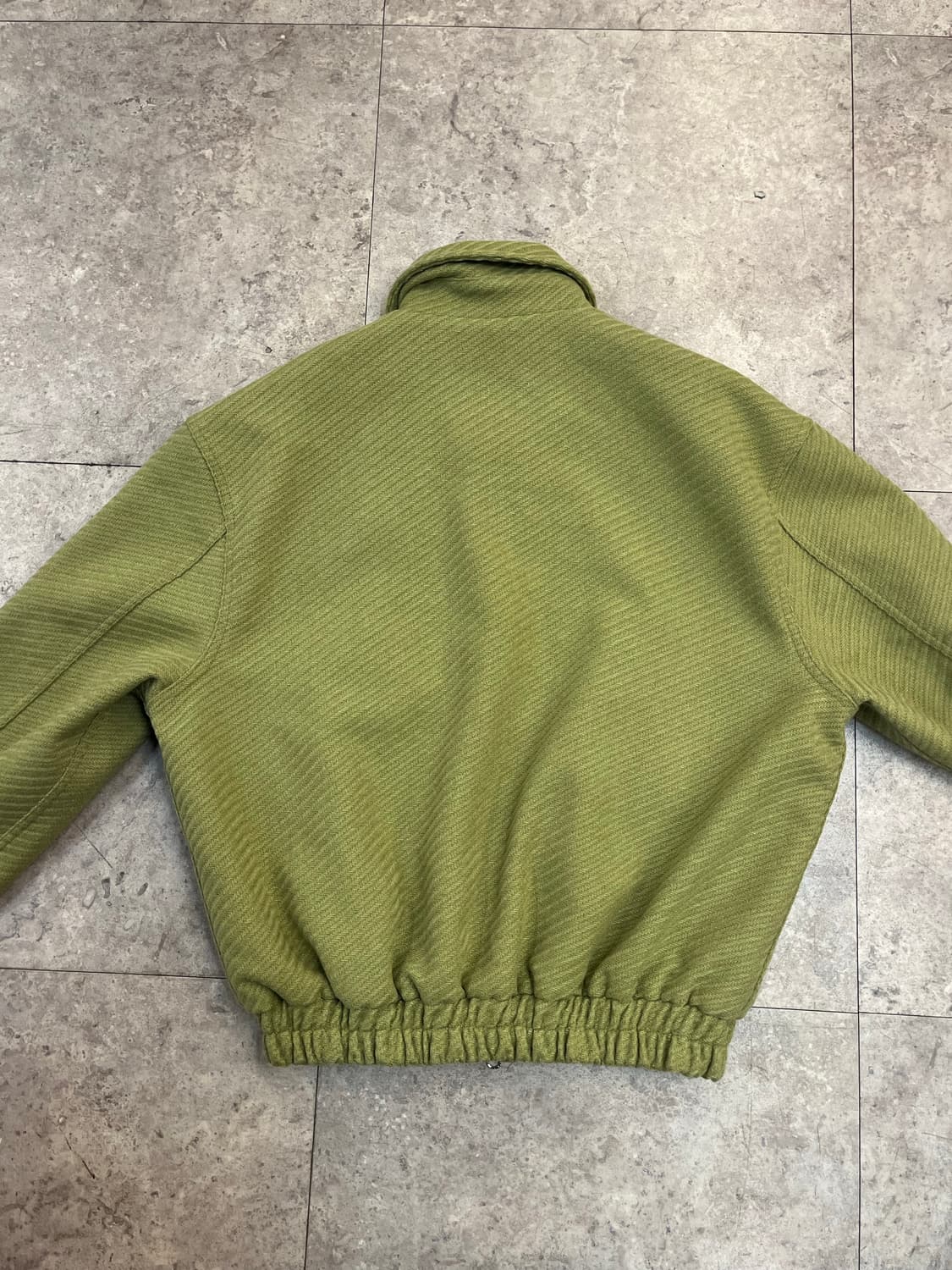 빈티지 투웨이 카라 집업 자켓 그린 #csz2350 상품이미지8