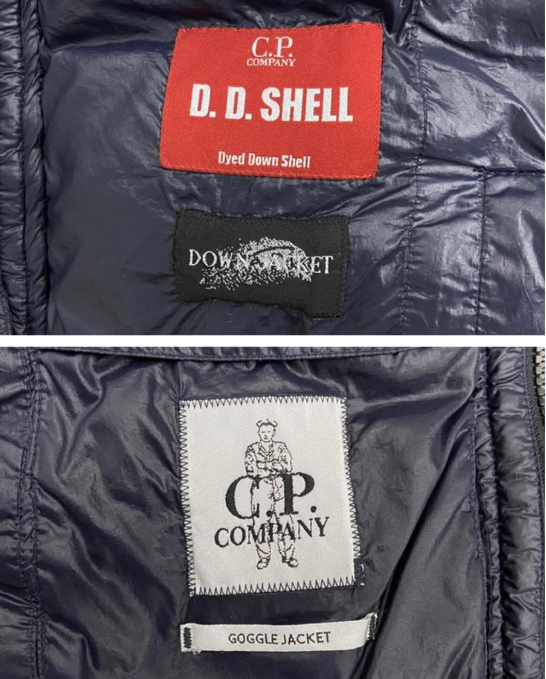 CP컴퍼니 수류탄 포켓 고글 패딩 상품이미지6