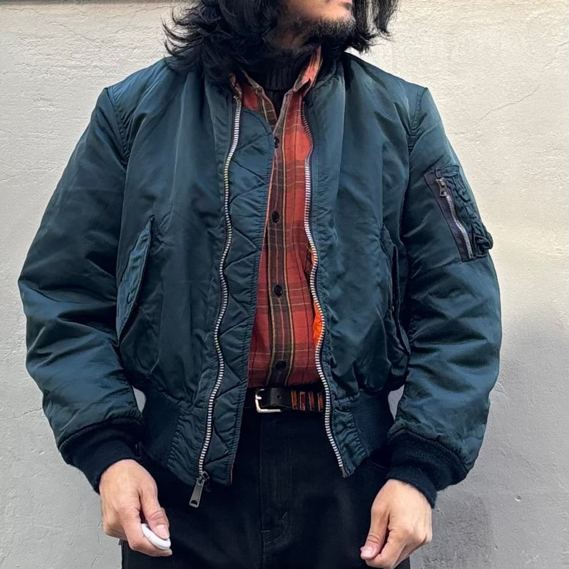 90년대 미국 알파 인더스트리 ma1 상품이미지9