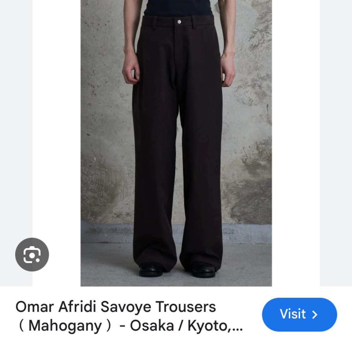 Omar Afridi 오마르 아프리디 헤링본 그레이 팬츠 (드리스반노튼 상품이미지3