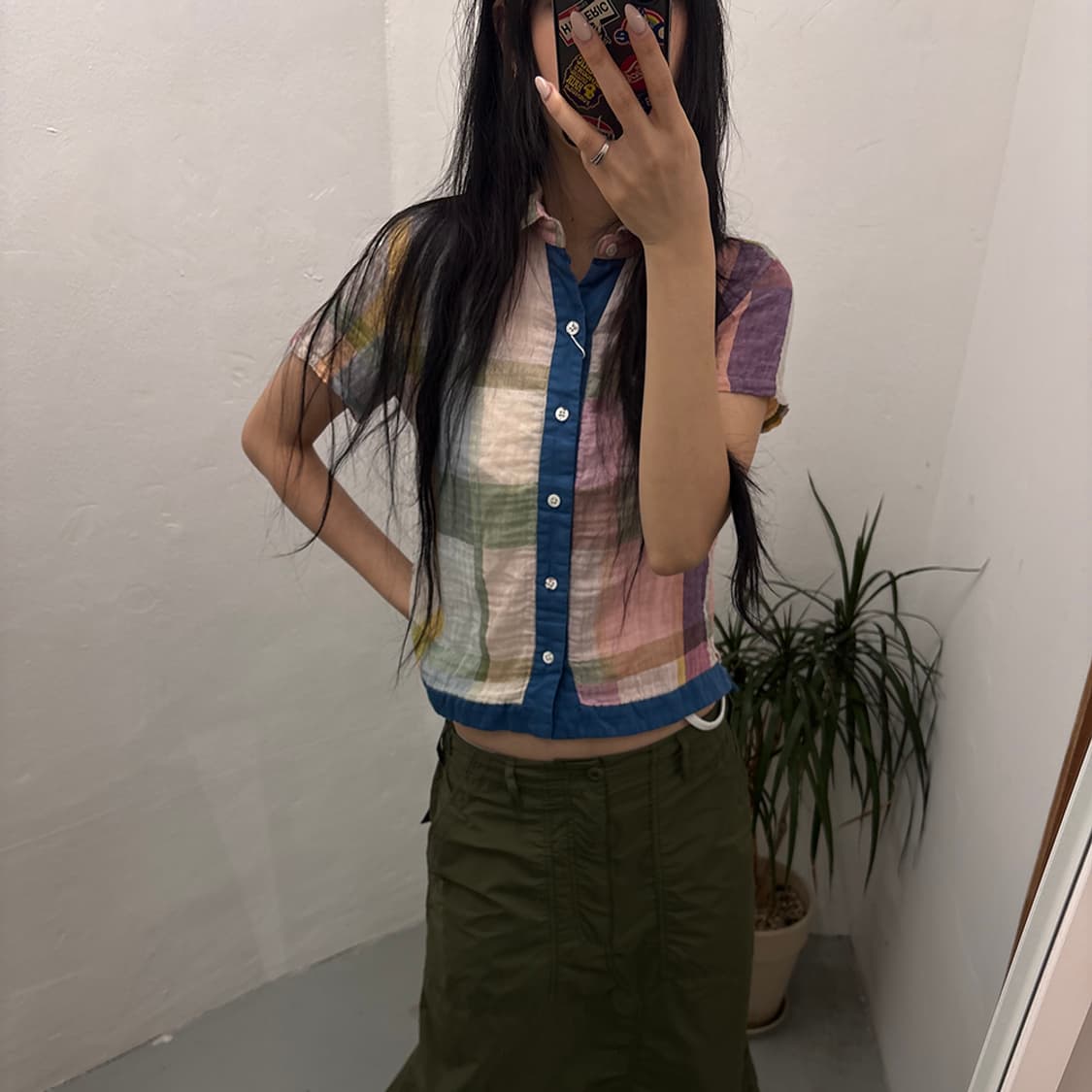 KAPITAL Check S/S Shirt 상품이미지2