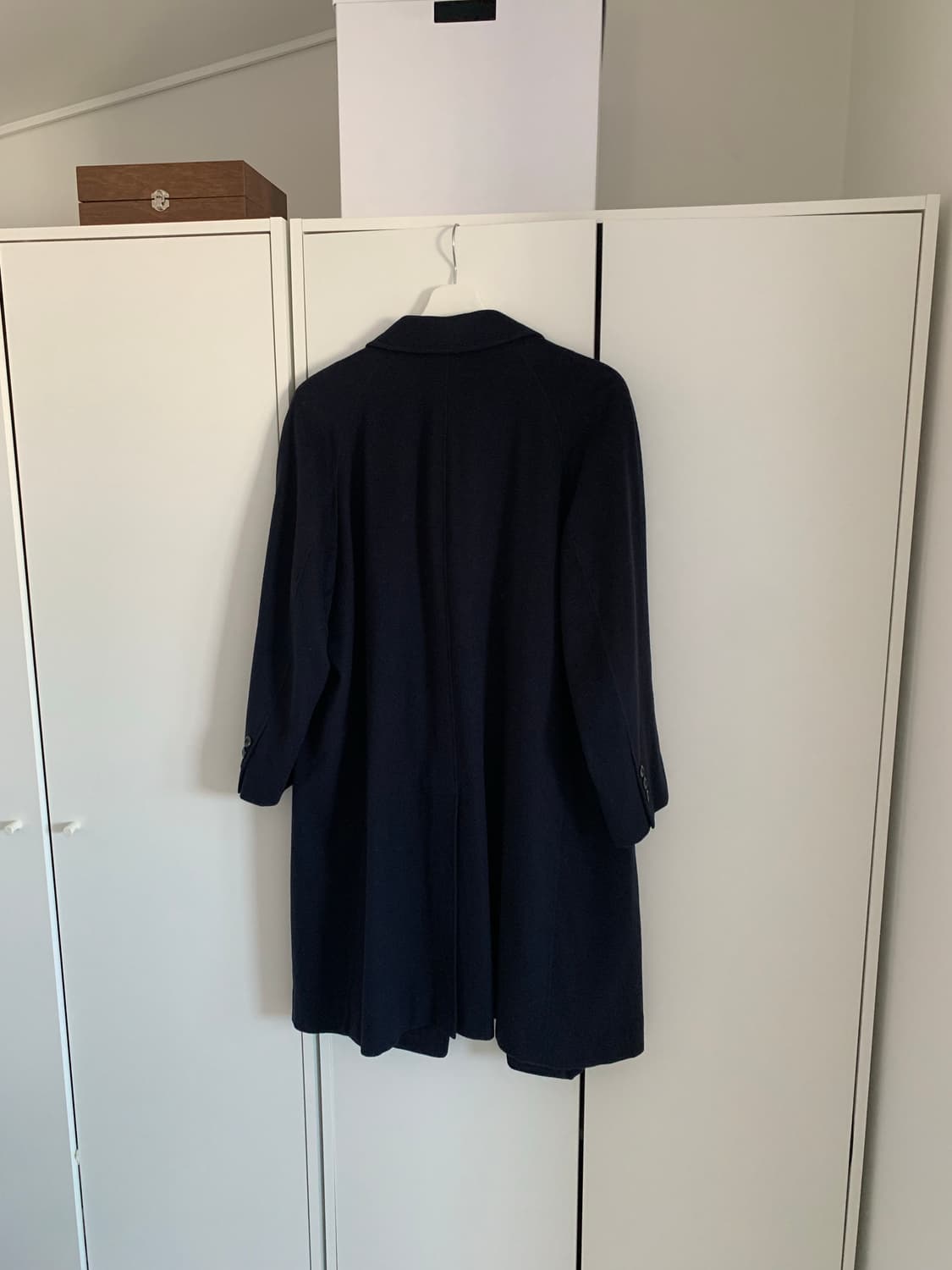 네이비 클래식 코트 상품이미지5