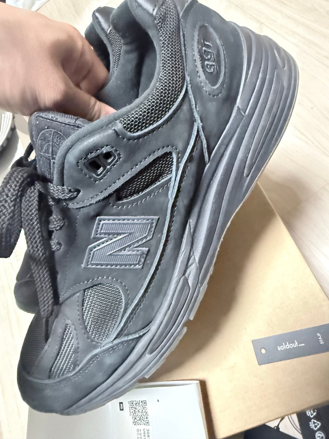솔드아웃구매)뉴발란스 991v2 스톤아일랜드 275미리 상품이미지6