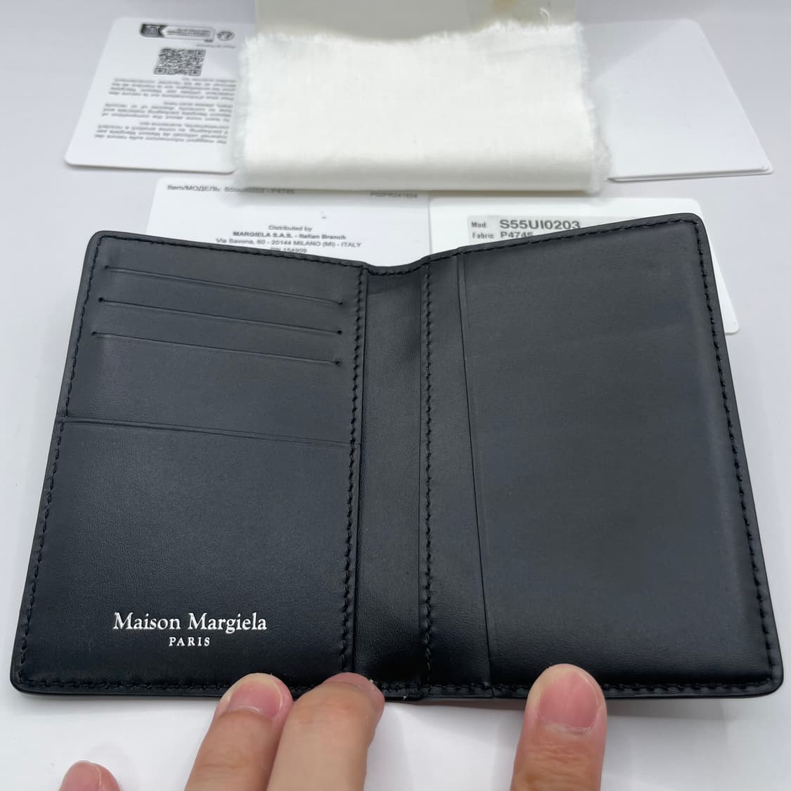 메종 마르지엘라 포 스티치 폴드 카드지갑 상품이미지6