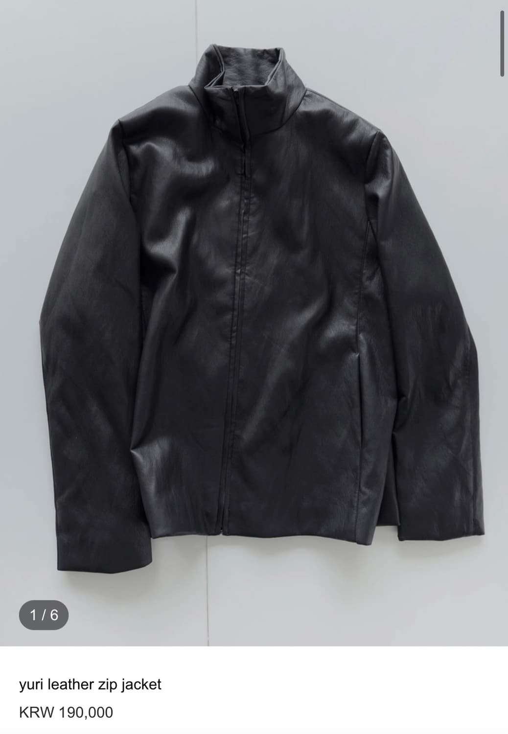 seigi 레더 자켓 3 상품이미지1
