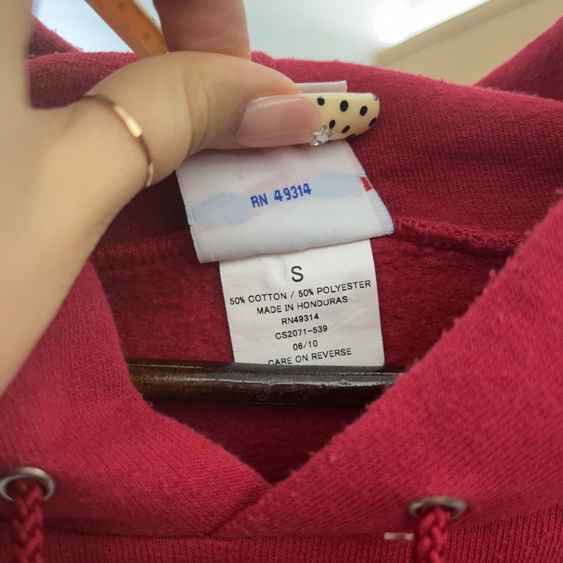 챔피온 어센틱 올드스쿨 레트로 스탠포드 약기모 후드티 S C09689 상품이미지6