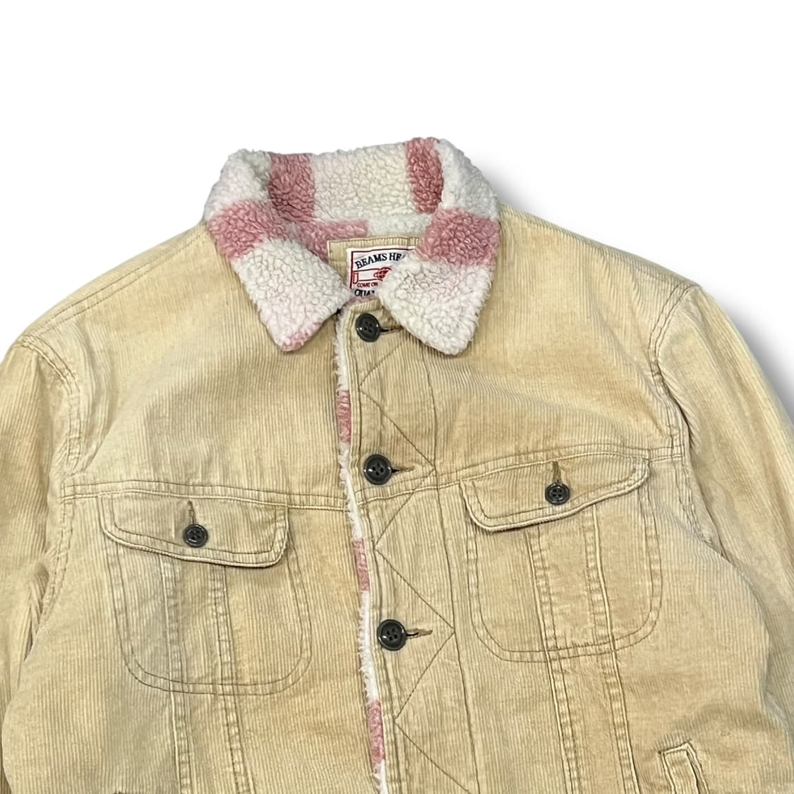 빔즈 하트 코듀로이 쉐르파 자켓 y14141 상품이미지4