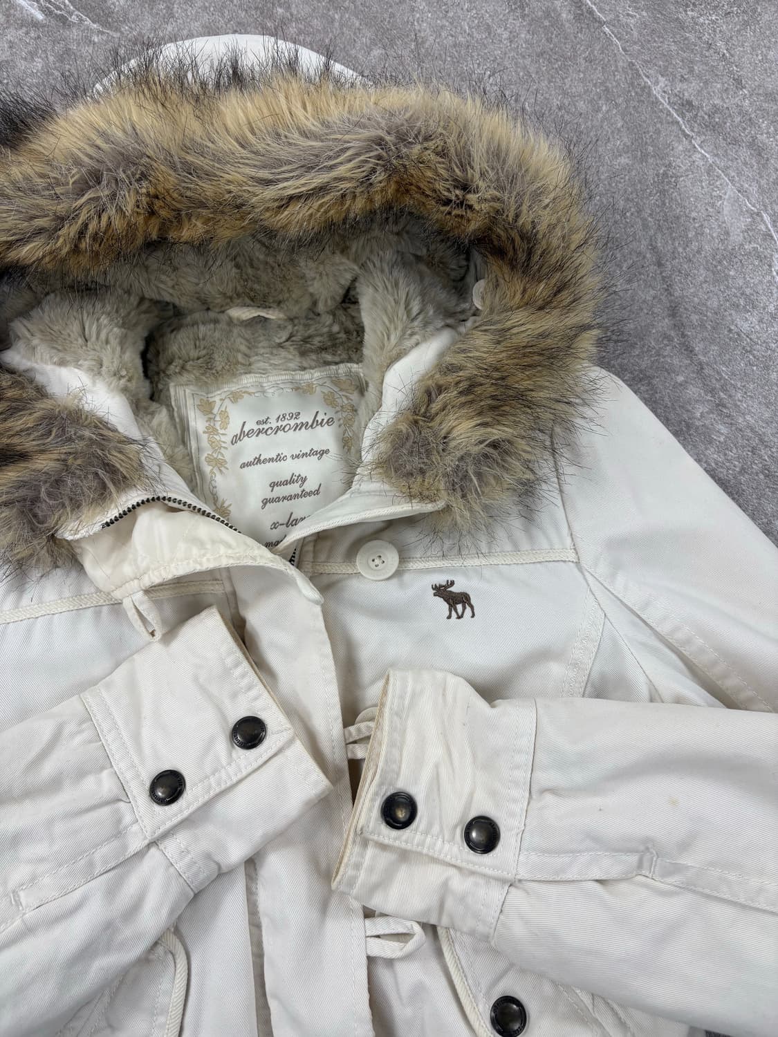Abercrombie Hooded Pur Jacket    상품이미지2