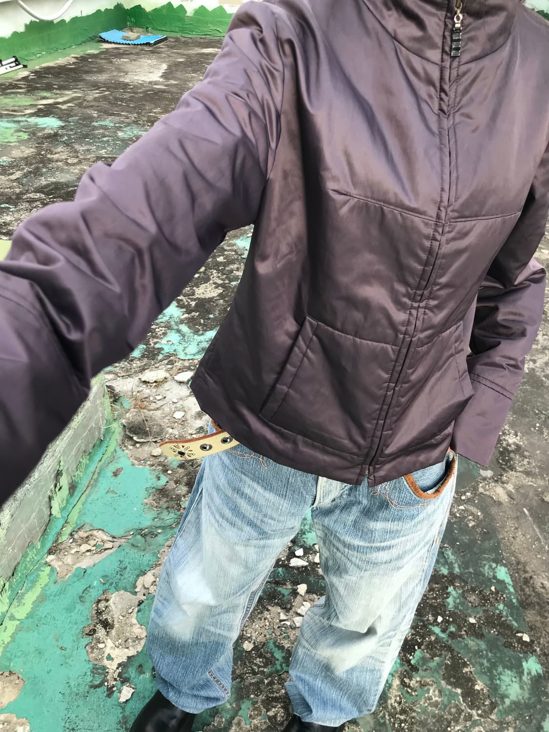 딥퍼플 라이트 패딩 상품이미지4