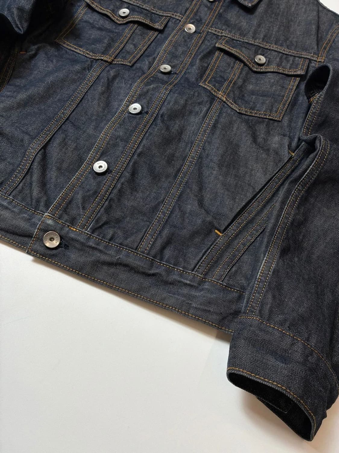 휴고보스 버튼업 데님 트러커 자켓 PN8539 상품이미지3