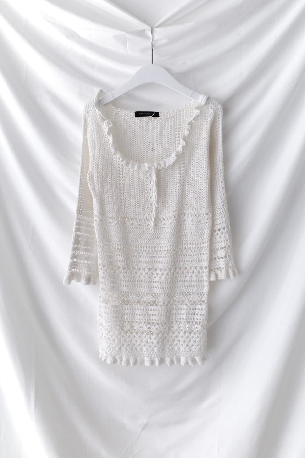 novespazio) crochet frill long knit 상품이미지1