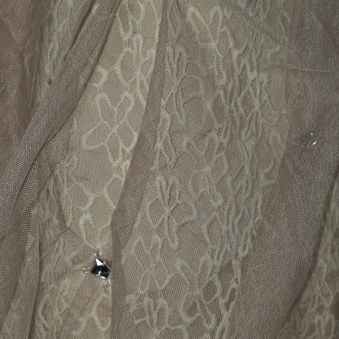 일본빈티지)레이스 라떼히메갸루st 로맨틱 웨딩 샤튤 벌룬 파티미니드레스 상품이미지4