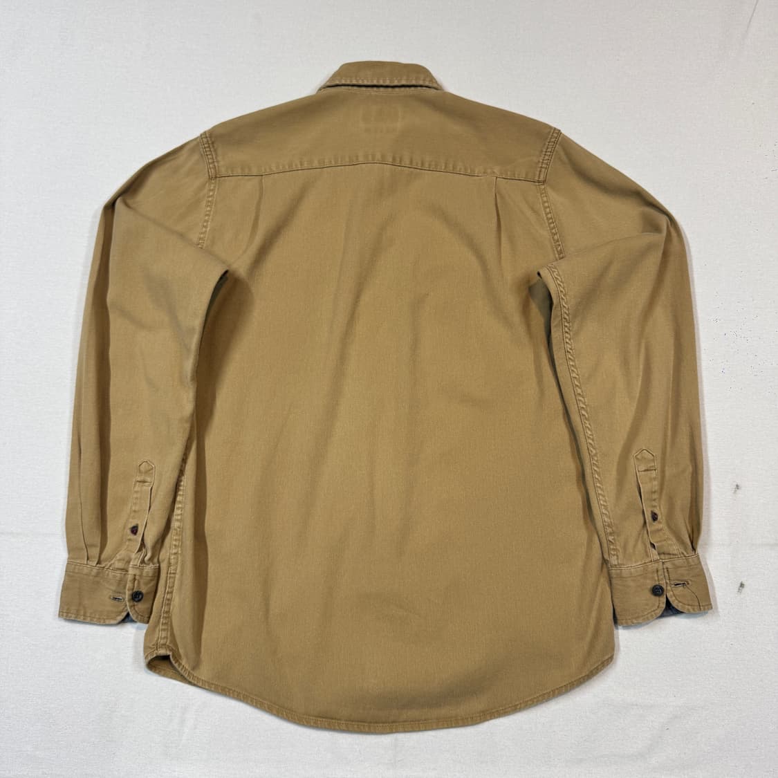 S) Wrangler 랭글러 투포켓 워크웨어 코튼 셔츠 브라운 W1 상품이미지4