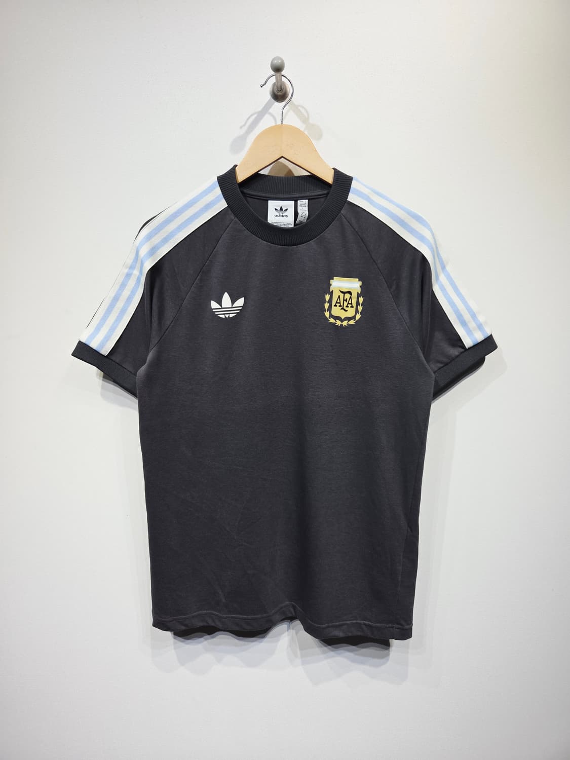 아디다스 아르헨티나 베켄바우어 삼선 반팔티 상품이미지2
