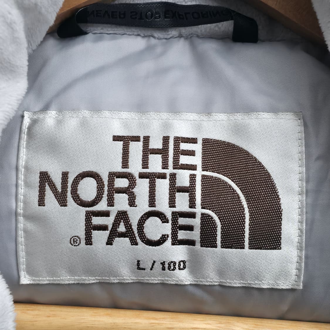 [L] 노스페이스 리버턴 키볼 패딩 라이트그레이 상품이미지5