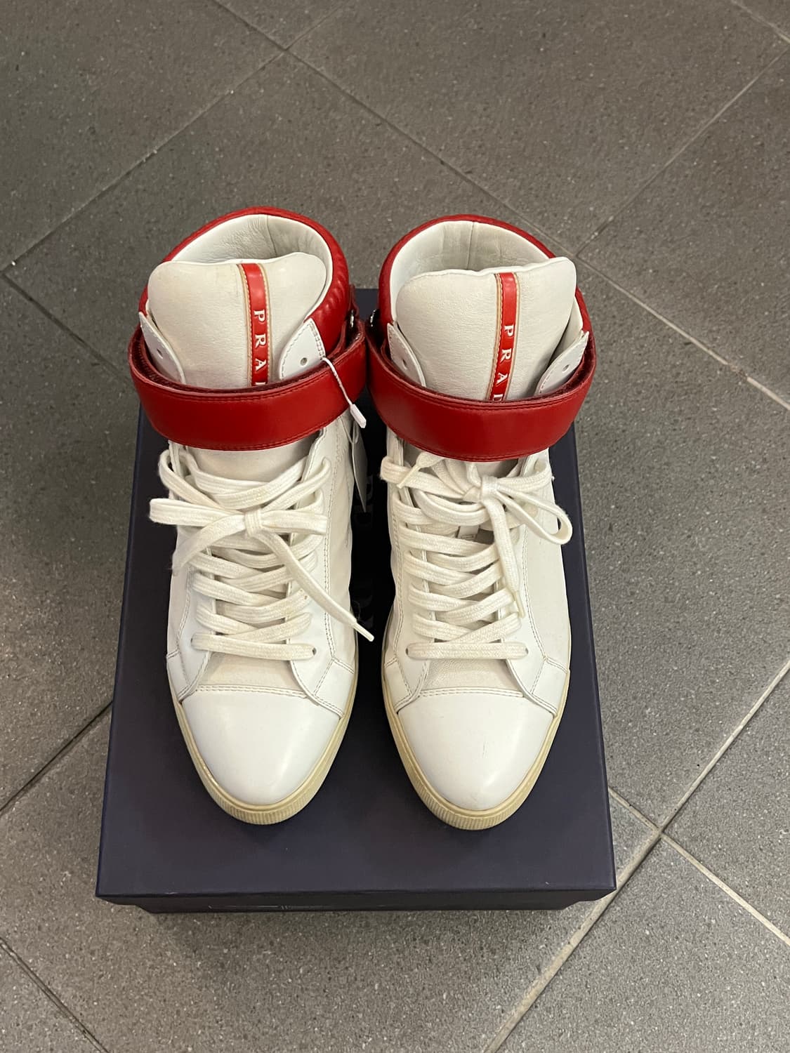 프라다 스포츠 하이탑 38(250mm) 상품이미지1