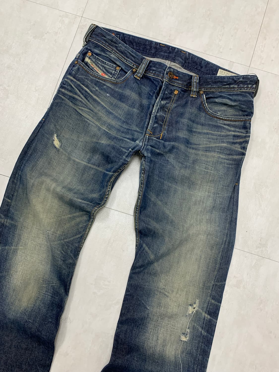 디젤 워싱 디테일 데님 팬츠 #650 상품이미지2