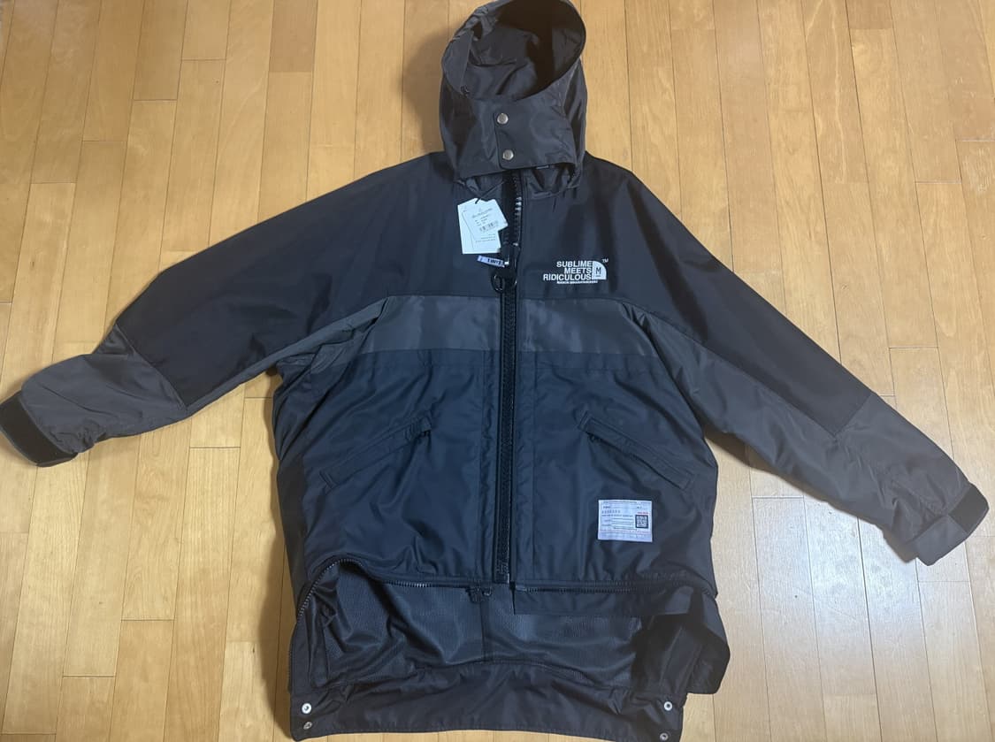 미하라야스히로 바텀 레이어드 나일론 자켓 상품이미지4