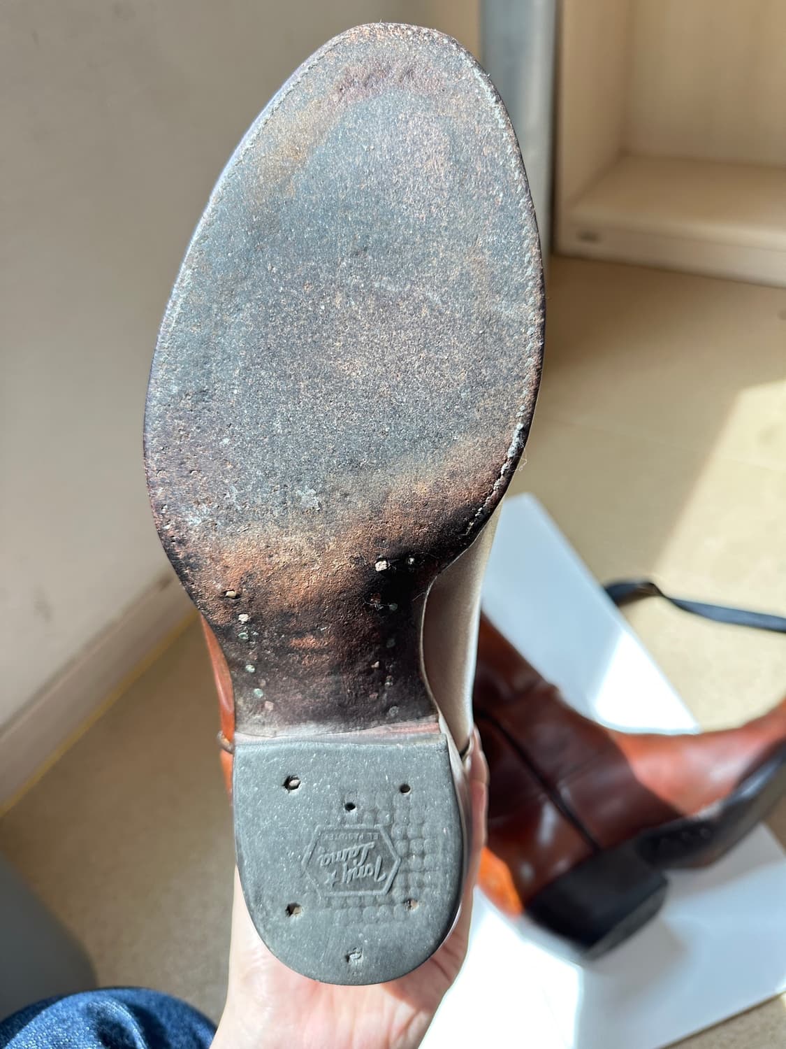 빈티지 토니라마 웨스턴 부츠 5084 사이즈 9E made in usa 상품이미지5