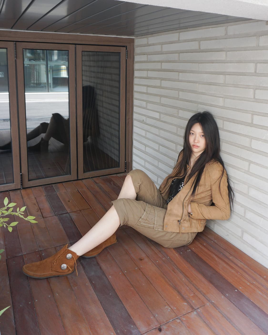 COMPTOIR DES COTONNIERS suede jacket 상품이미지3