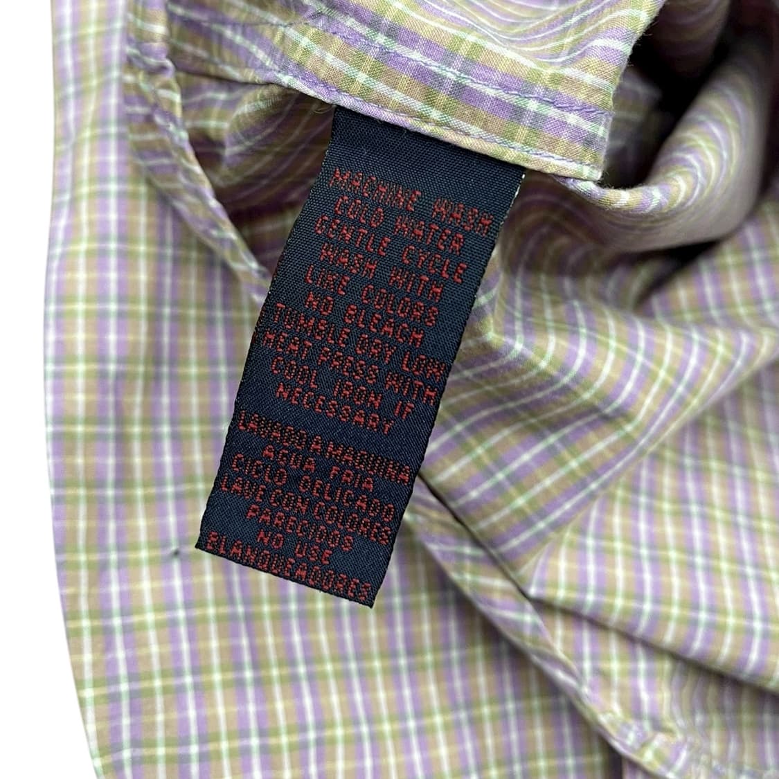 랄프로렌 핑크 체크셔츠 상품이미지5