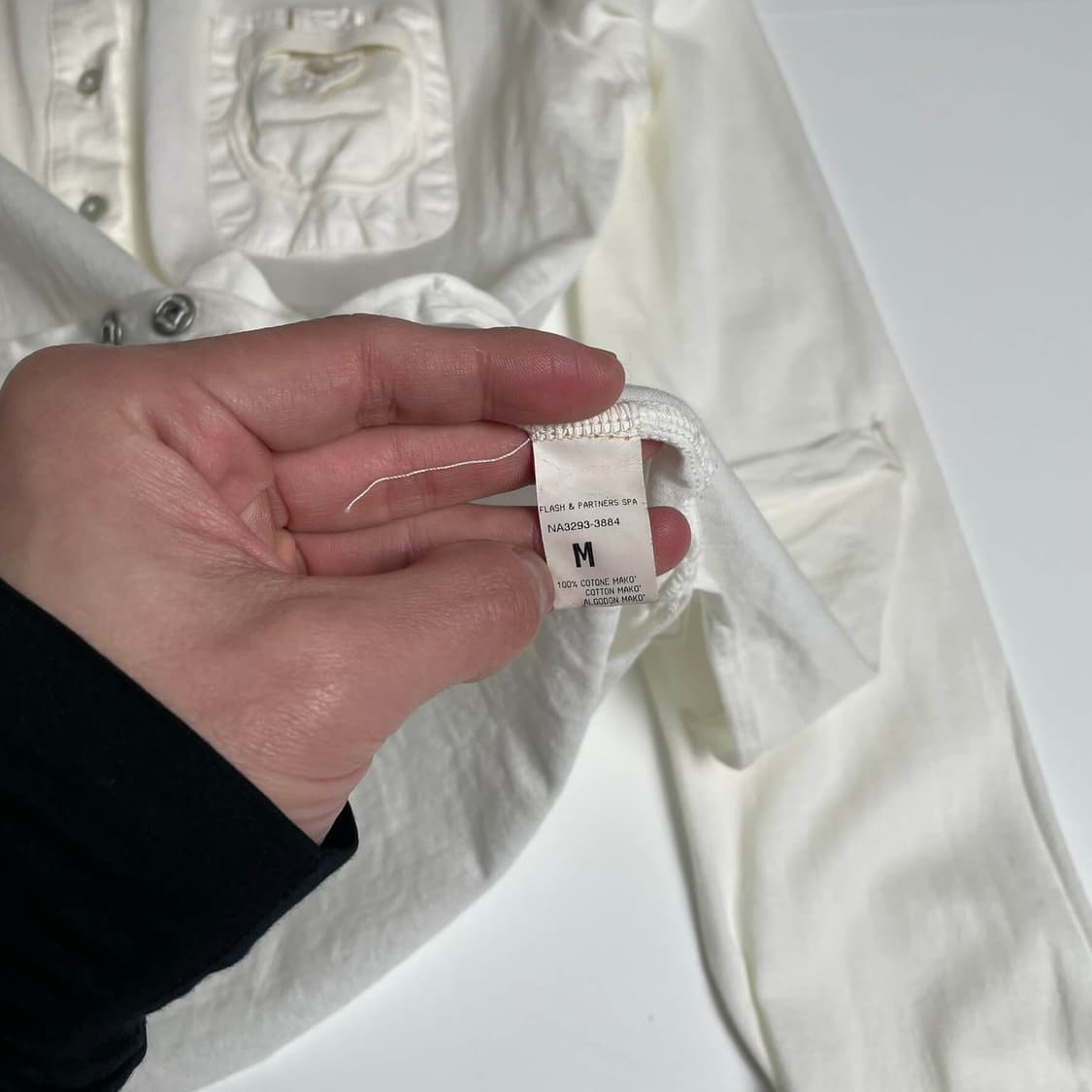 No-l-ita 져지 레이어드 셔츠 (italy)  상품이미지10