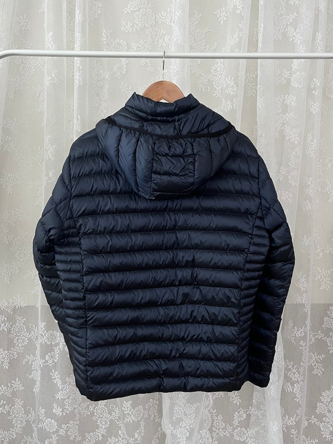 M) 캘빈클라인 CK 덕다운 경량패딩 네이비 상품이미지2