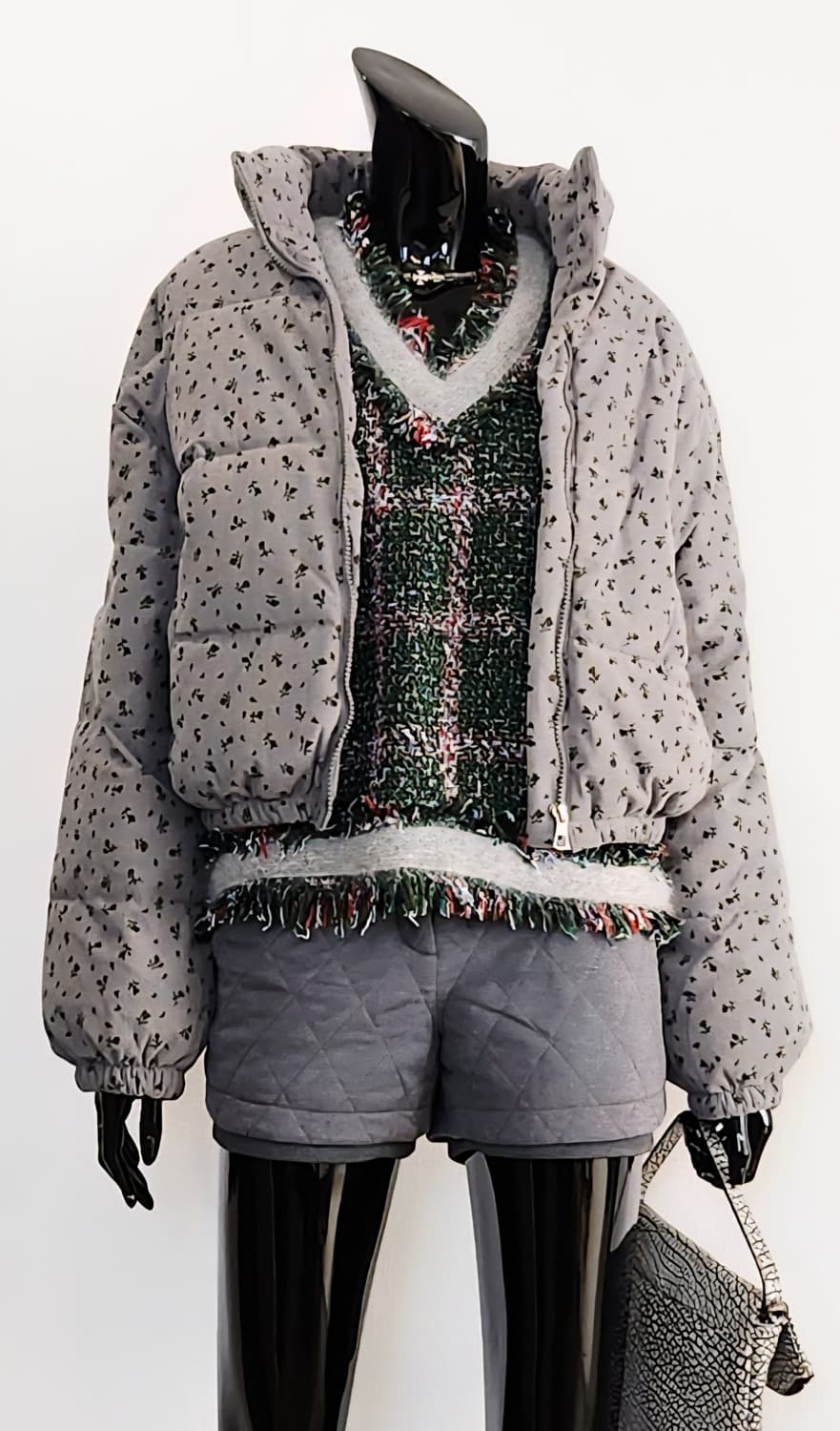 코듀로이 숏패딩  상품이미지3