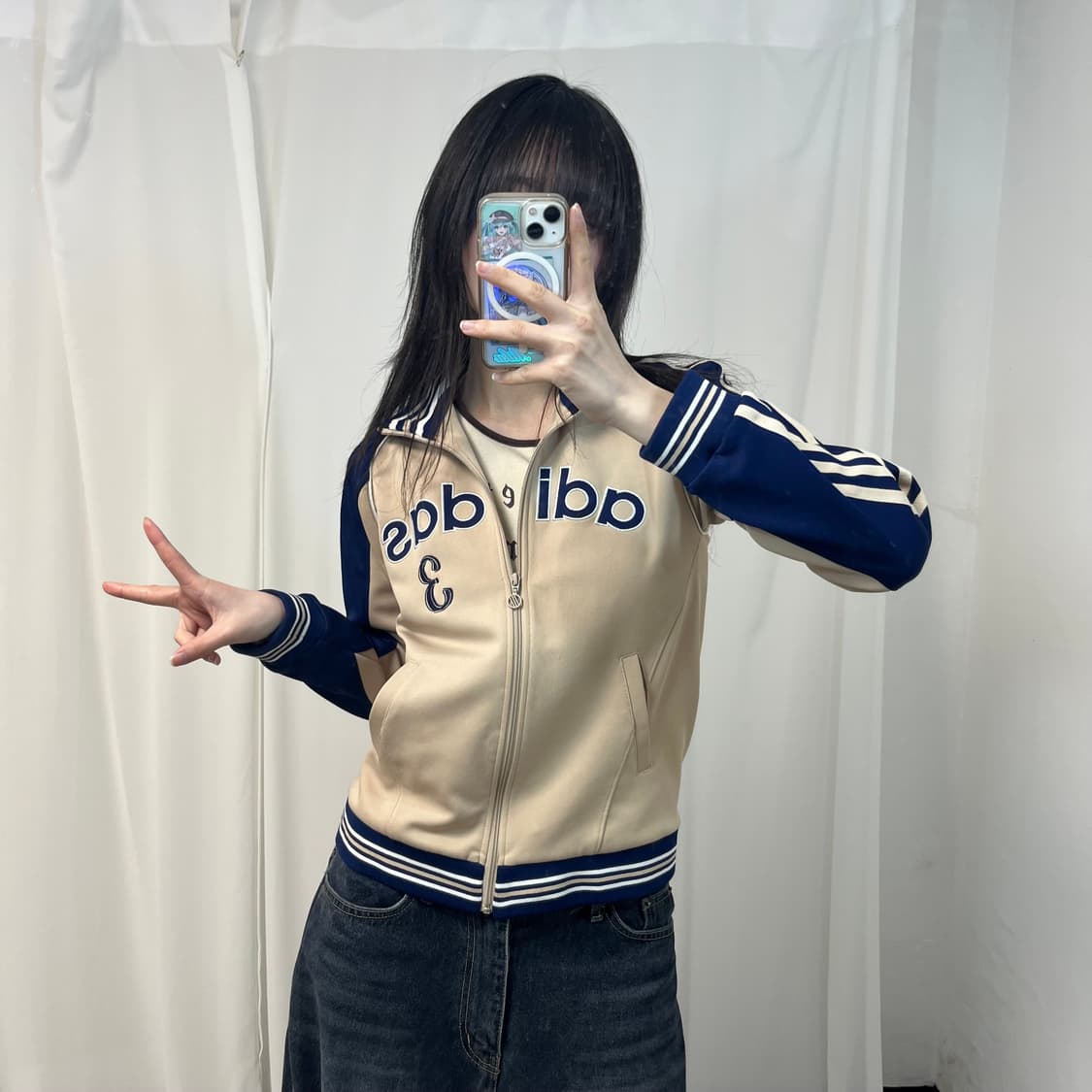 Adidas 00’s beige jersey  상품이미지5