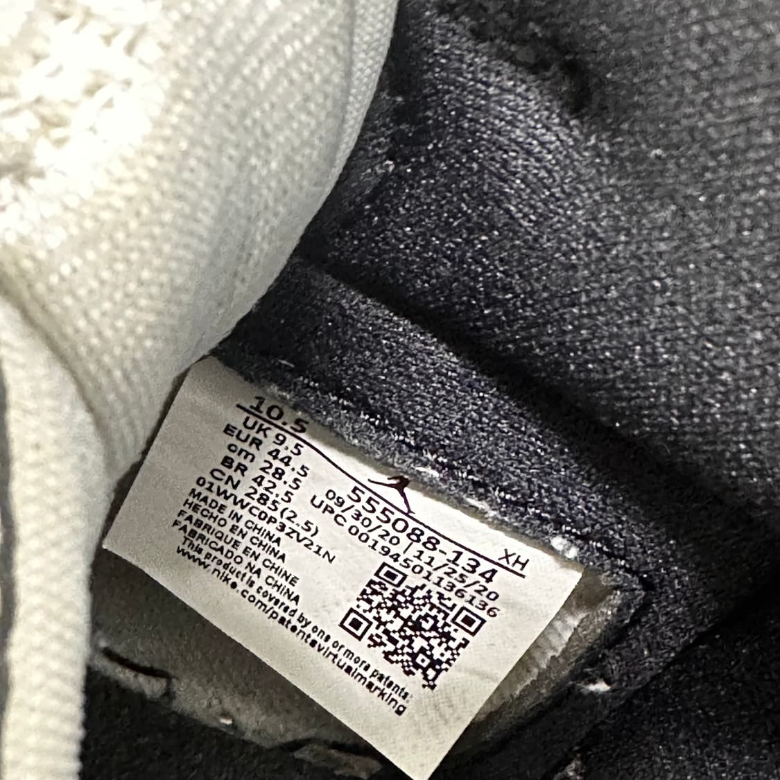 NIKE 나이키 조던1 레트로 하이 OG 유니버시티 블루 285 상품이미지7