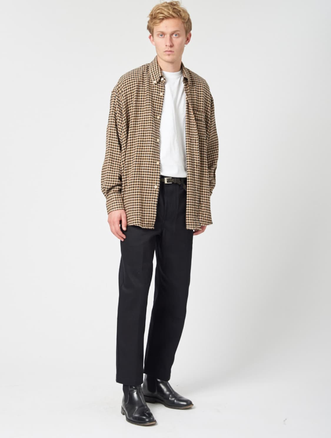 아워레가시 보로우드 BD 체크 셔츠 상품이미지9