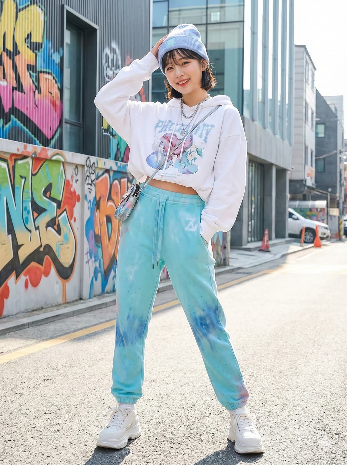 쟈딕앤볼테르 소피아 타이다이 조거 팬츠 상품이미지1