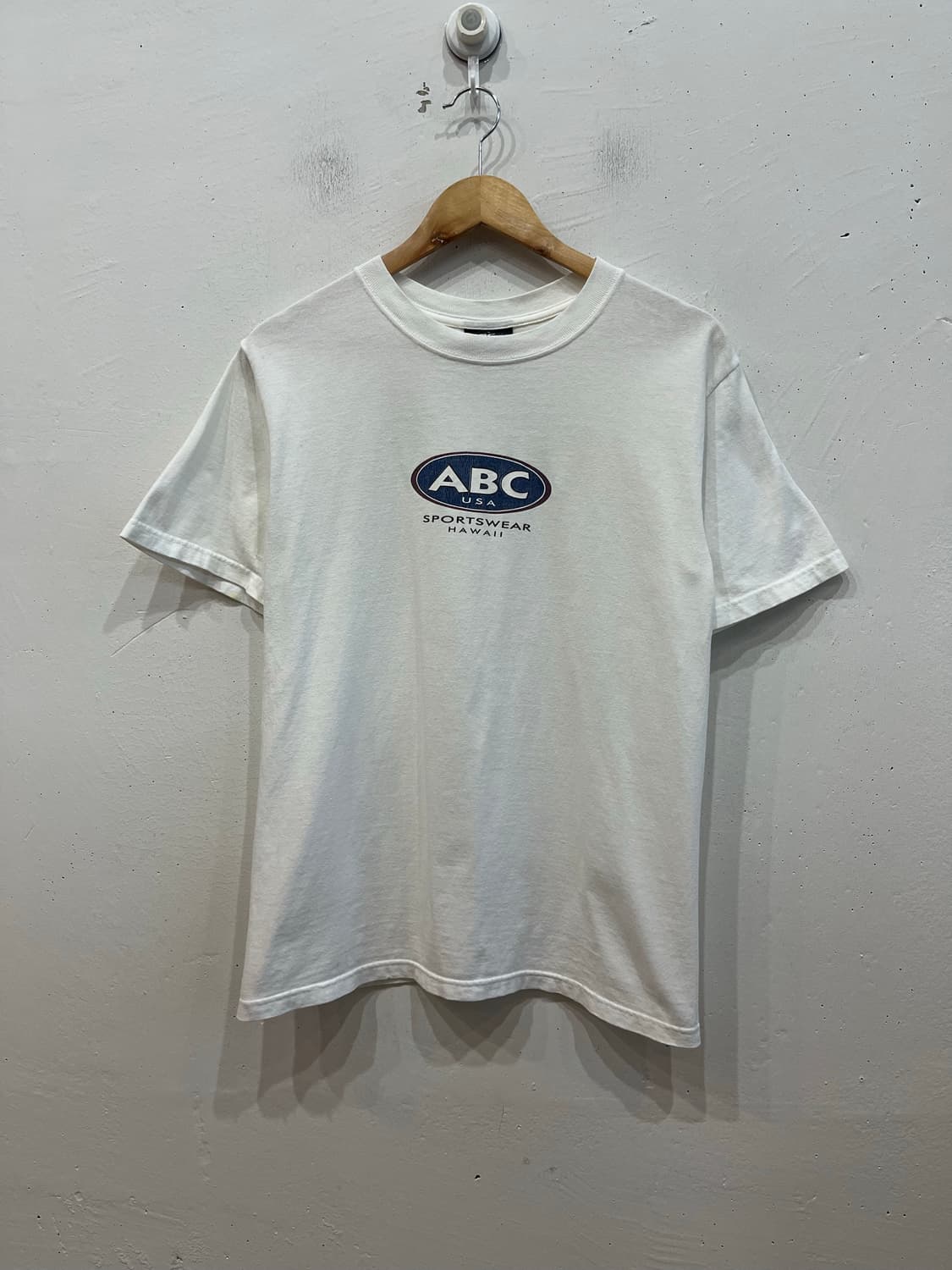 ABC 스포츠웨어 빈티지 반팔 티셔츠 Made in USA 상품이미지1