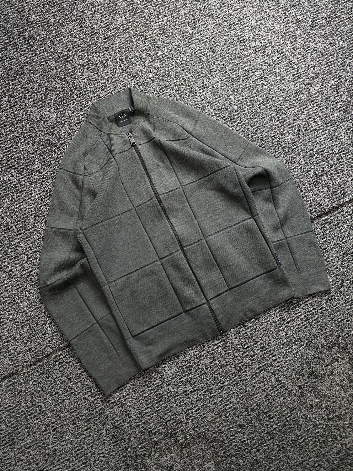 아르마니 익스체인지 스웻 니트 집업 자켓 2847 상품이미지1